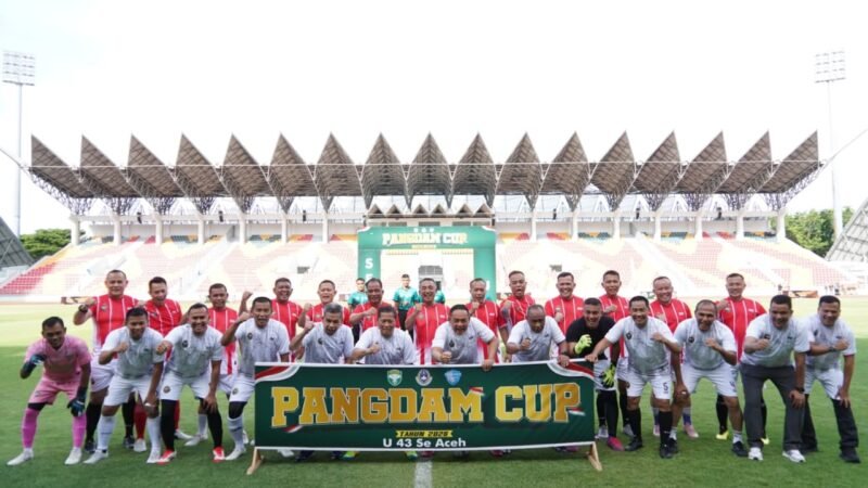 Turnamen Sepakbola Pangdam IM Cup 2026 U-43 Se-Aceh  Dimulai
