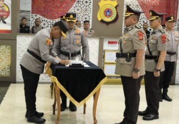 Kapolda Aceh Lantik 7 Pejabat Utama dan 9 Kapolres