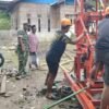 Air Bersih Jadi Harapan, Satgas TMMD ke-129 Kodim 0102/Pidie Mulai Bor Sumur di Dayah Babul Ula Almunawarah
