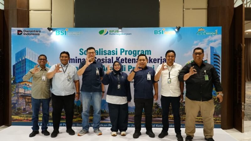 BSI Perluas Akses Peserta BPJS Ketenagakerjaan melalui Jaringan BSI Agen