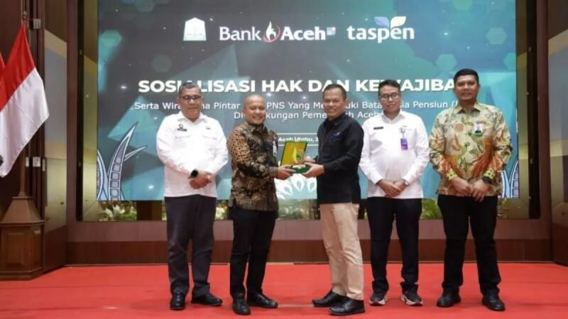 Bank Aceh dan Taspen Edukasi Hak dan Kewajiban PNS Jelang Pensiun