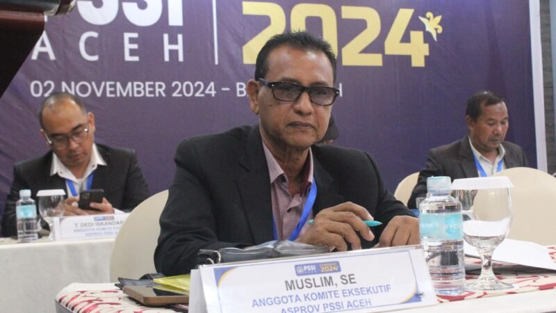 Keuchik Muslim Nyatakan Maju sebagai Calon Ketua Asprov PSSI Aceh,  Siap Benahi Kompetisi di Aceh