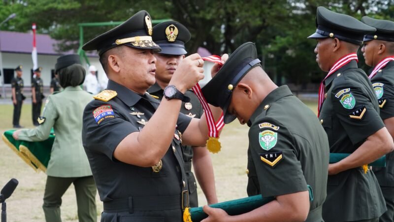 Kasdam IM Tutup Dikmaba Infanteri TNI AD, 163 Prajurit Muda Siap Mengabdi