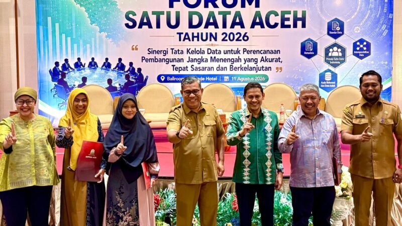 Gubernur Mualem Dorong Satu Data Aceh Lebih Akurat dan Terintegrasi,  Jangan Terlena dengan Angka