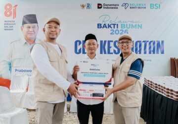 BSI Bawa Semangat Bangkit untuk Warga Huntara Lubuk Sidup Aceh Tamiang