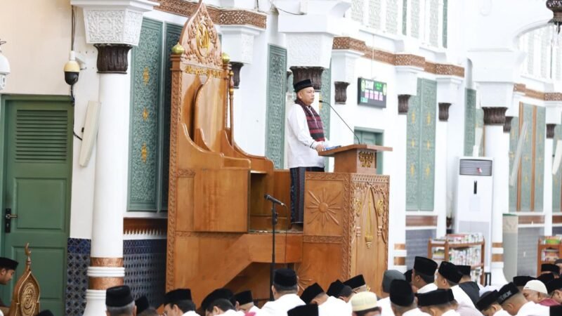 Dihadiri Kapolda Aceh, Peringatan Maulid Nabi di Masjid Raya Baiturrahman Berlangsung Khidmat