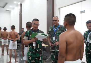 Pangdam IM Pimpin Sidang Pemilihan Calon Bintara PK TNI AD Tahun  2026