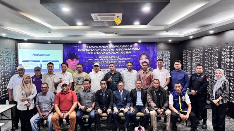 PSSI Banda Aceh Gelar Turnamen Sepakbola, 8 Tim Siap Tempur