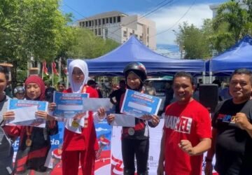 Illiza dan Afdhal Boyong Pejabat Pemko Ramaikan Suasana CFD Kota Banda Aceh