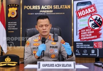 TEGAS! Kapolres Aceh Selatan: Isu Begal Viral Itu Hoaks, Penyebar Terancam 6 Tahun Bui