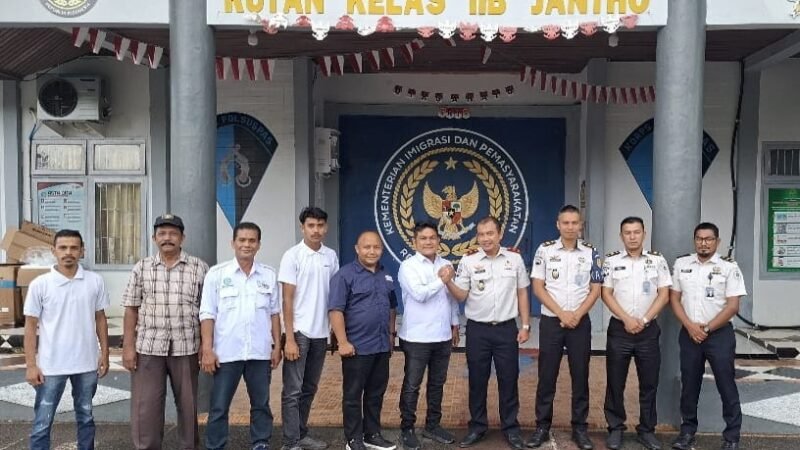 Kepala Rutan Jantho dan SMSI Aceh Besar Sepakat Bangun Sinergi