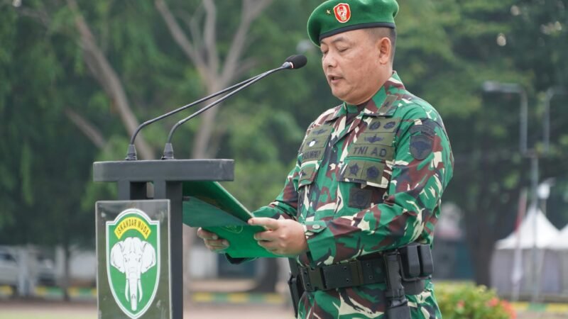 Pimpin Upacara di Blang Padang, Pangdam IM Tekankan Disiplin dan Jauhi Narkoba
