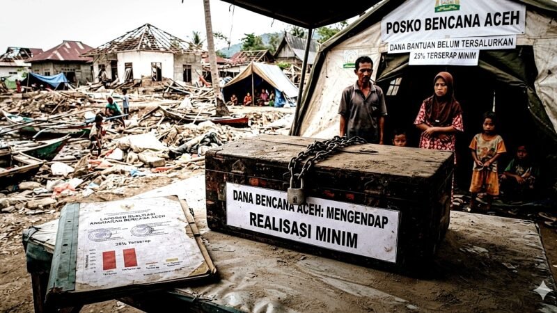 Rp1,19 Triliun Dana Bencana Aceh Belum Terealisasi
