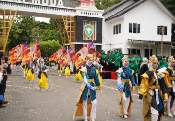 Merah Putih 81 Meter Membelah Banda Aceh, Kodam IM Gelar Kirab HUT ke-81 TNI