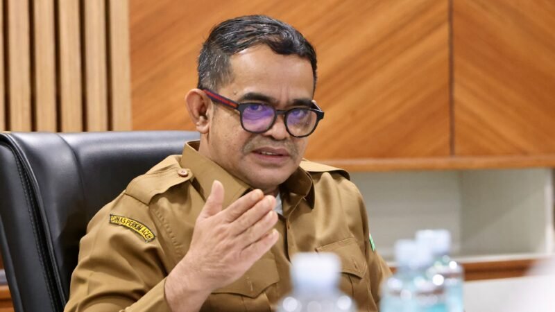 Plt Sekda Taufik Bahas Pemanfaatan Lahan KEK Arun, Dorong Fungsi Kawasan Jadi Mesin Ekonomi Baru
