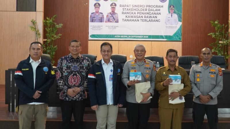 Polda Aceh: Kawasan Rawan Tanaman Terlarang Harus Jadi Lahan Produktif