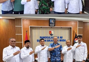 SMSI Aceh Besar Audiensi ke Dandim 0101/KBA dan Komandan Lanud SIM