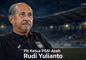 PSSI Resmi Tunjuk Rudi Yulianto Plt Ketua PSSI Aceh, Gantikan Nazir Adam