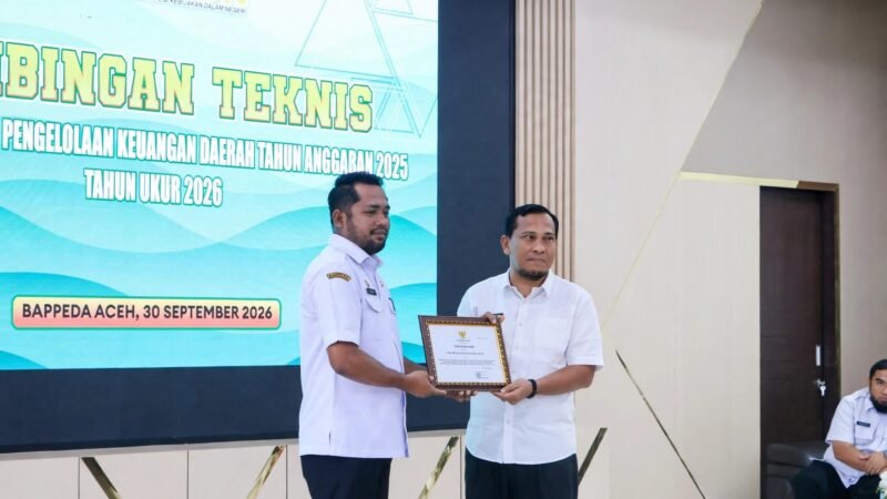 Aceh Besar Raih Skor IPKD Tertinggi di Aceh, Satu-satunya Predikat Baik