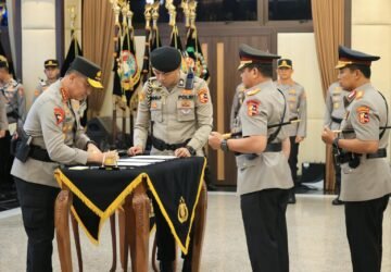 Kapolda Aceh Saksikan Langsung Pelantikan Pejabat Utama Mabes dan 19 Kapolda di Jakarta