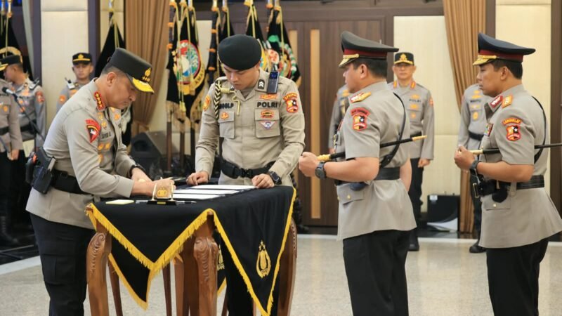 Kapolda Aceh Saksikan Langsung Pelantikan Pejabat Utama Mabes dan 19 Kapolda di Jakarta