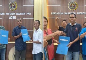 Hari Pertama Pendaftaran, Saman dan Petahana Nasir Nurdin Resmi Mendaftar Bursa Ketua PWI Aceh