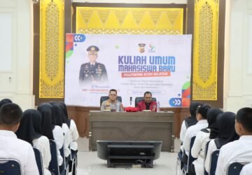 Kuliah Umum, Kapolres Aceh Selatan Edukasi Mahasiswa Poltas tentang Bahaya Narkotika dan Kejahatan Siber