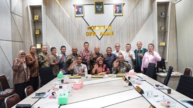 Dukung PAD, Bank Aceh dan Komisi III DPRA Bahas Kinerja dan Bank Devisa