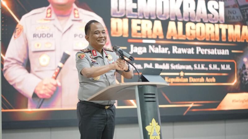 Kapolda Aceh Ajak Mahasiswa Lawan Hoaks dan Perkuat Literasi Digital