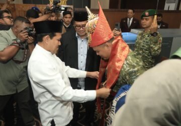 Wagub Dek Fadh dan Forkopimda Sambut Putra Asli Aceh  Brigjen TNI Mahesa Fitriadi sebagai Pangdam IM Baru