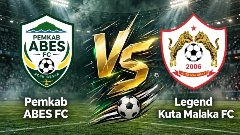 Laga Silaturahmi di Lamsiteh! Legend Kuta Malaka FC Tantang Bupati Syech Muharram dan Skuad Pemkab Aceh Besar