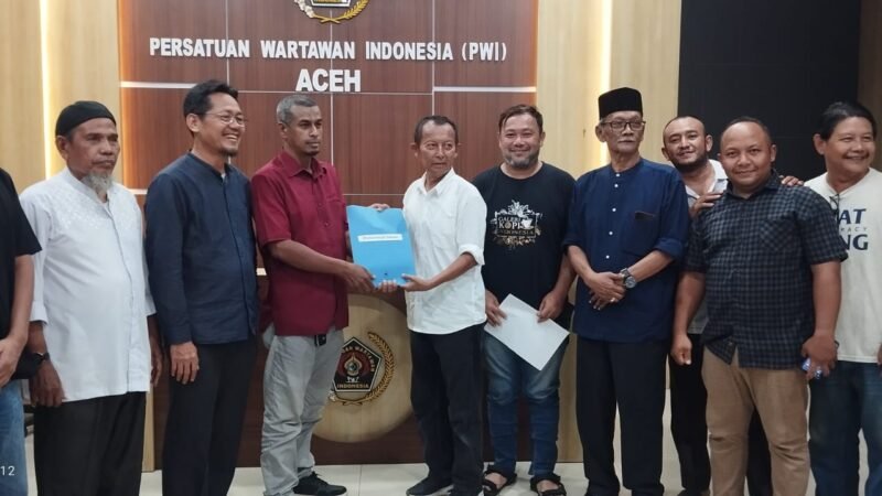 Muhammad Saman Kembalikan Berkas, Siap Bertarung di Konferprov XIII PWI Aceh
