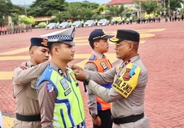 Wakapolda Aceh Pimpin Apel Operasi Patuh Seulawah 2026, Polres Aceh Besar Gelar Serentak