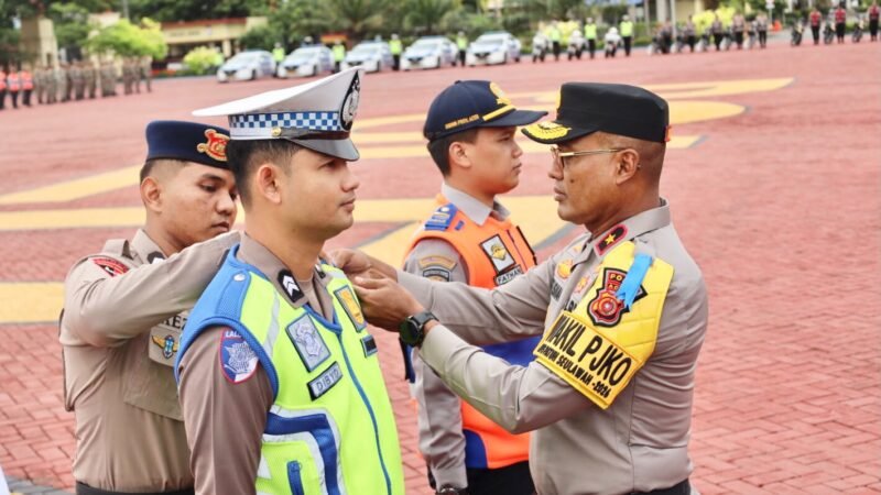 Wakapolda Aceh Pimpin Apel Operasi Patuh Seulawah 2026, Polres Aceh Besar Gelar Serentak