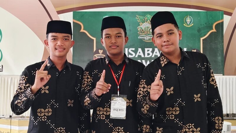 Ingin Jaya Juara 1 Fahmil Qur’an MTQ ke-35 Aceh Besar, Raih 1.175 Poin