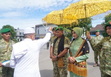 Brigjen Ali Imran Resmi Jabat Kasdam Iskandar Muda, Disambut Tradisi Peusijuk