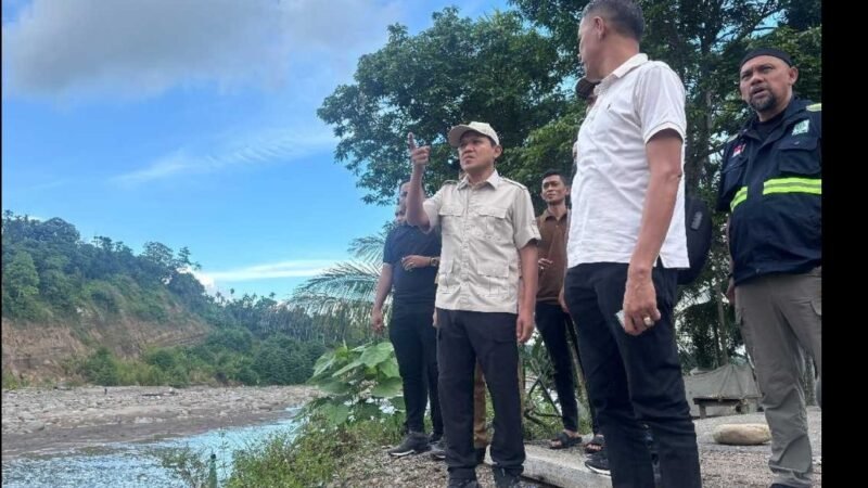 Wagub Fadhlullah Tinjau Infrastruktur dan Sungai di Bireuen dan Aceh Utara